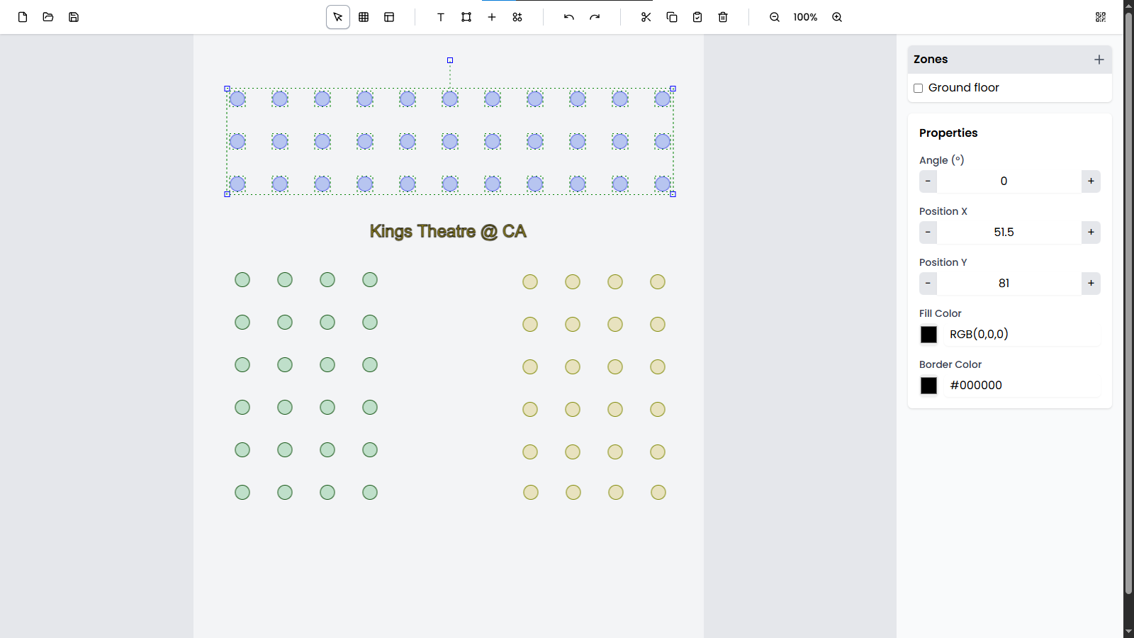 Seating Arrangement App